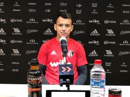 El que los especialistas den como amplio favorito a Rayados en la serie no pega en el ánimo de Arreola; por el contrario, lo pone contento porque saldrán sin presión. TWITTER / @atlasfc