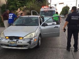 Los hechos se registraron cuando los policías federales patrullaban sobre el kilómetro 01+000 de la carretera Chapala. ESPECIAL/