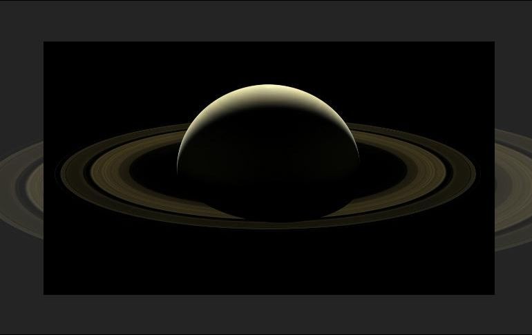 Cassini tiene el título de la primera nave que ha orbitado Saturno. TWITTER / @CassiniSaturn