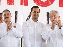 De visita en Jalisco, López Obrador presumió su ventaja en los resultados de encuestas publicadas a nivel nacional. ESPECIAL / Carlos Lomelí