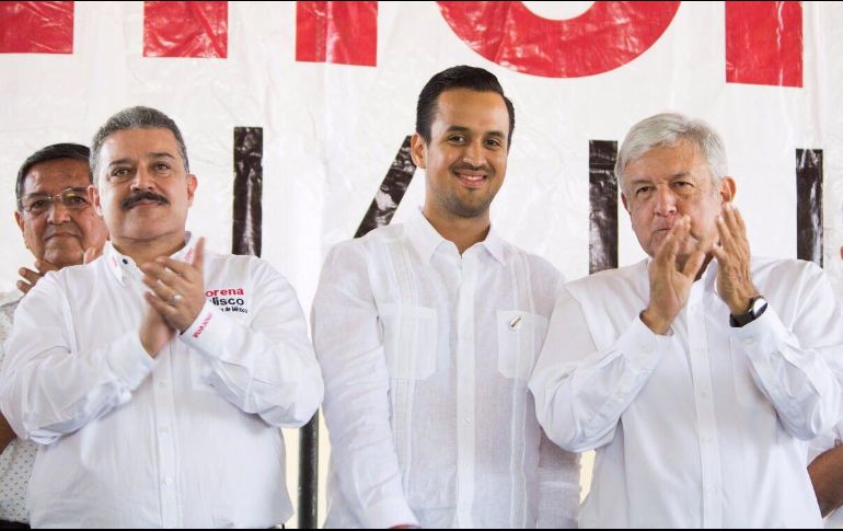 De visita en Jalisco, López Obrador presumió su ventaja en los resultados de encuestas publicadas a nivel nacional. ESPECIAL / Carlos Lomelí