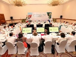 Elías Beltrán encabezó en Chiapas la segunda sesión en 2017 de la Conferencia Nacional de Procuración de Justicia de la Zona Sureste. TWITTER / @RommelMorenoM