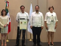 Elías Beltrán pidió disculpas a los propietarios por las molestias causadas durante el operativo. TWITTER / @PGR_mx