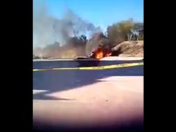 Al parecer, el helicóptero empezó a fallar y sus tripulantes trataron de aterrizar en una zona que no estuviera habitada.  TWITTER / @LaCrdTrstFlzRld