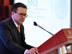 Ildefonso Guajardo Villarreal, secretario de Economía, señaló que hay siete capítulo casi terminados. NOTIMEX/A. Monroy