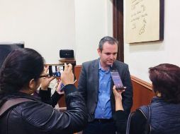 Miguel Monraz adelantó que aprovecharán la comparecencia del titular de la Sepaf para pedir que justifique el aumento al gasto. TWITTER / @GPPANJalisco