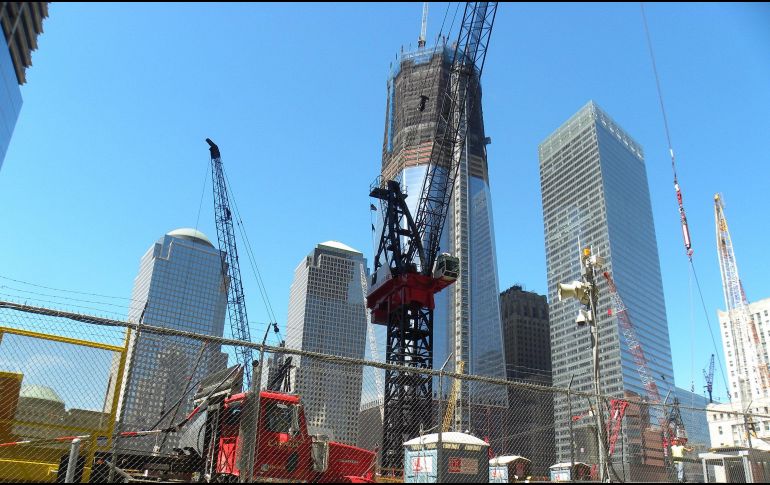 Las empresas de construcción en el bajo Manhattan habían pedido tres mil 500 millones de dólares en compensación. EFE/Archivo