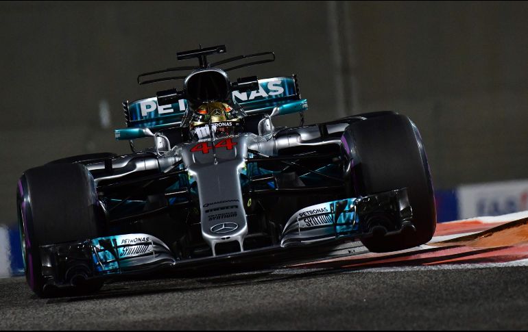 El inglés Lewis Hamilton (Mercedes) acaba de ganar este año su cuarto título mundial de Fórmula Uno. AFP / G. Cacace