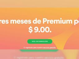 La compañía brinda accesos a 30 millones de canciones sin publicidad y con la posibilidad de escuchar música sin estar conectado a internet. ESPECIAL / SPOTIFY