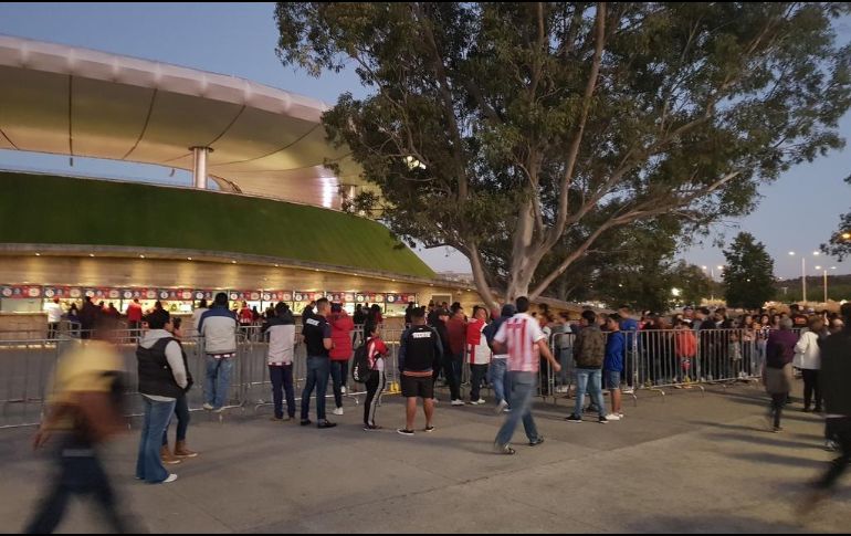 Se espera un lleno hoy en el estadio Chivas. EL INFORMADOR/ F. Romero