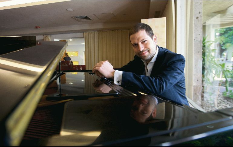 José Luis Altamirano. El pianista, listo para el Degollado. EL INFORMADOR/M. Vargas