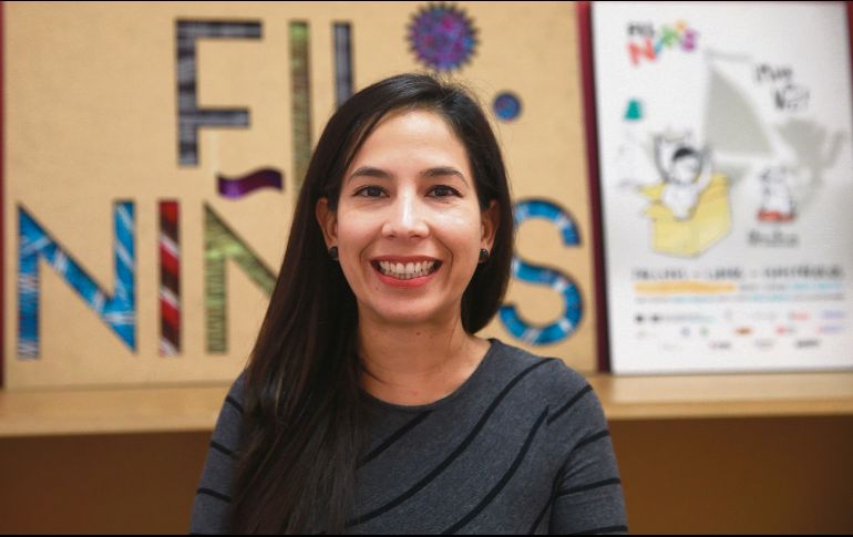 Ana Luelmo, directora de FIL Niños, nos cuenta cómo fue su acercamiento con la lectura. EL INFORMADOR/M. Vargas