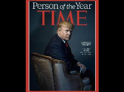 La publicación dijo que Trump se equivoca sobre cómo se elige a la persona acreedora al título, y que esta sólo se da a conocer el día de la publicación. AFP / N. Kander