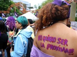 Este sábado, Paraguay  fue invaidad con la marcha del Día Internacional para la Eliminación de la Violencia contra las Mujeres. EFE / A. Cristaldo