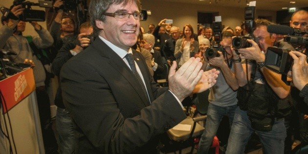 Puigdemont inicia campa&ntilde;a electoral desde B&eacute;lgica