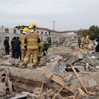 Confirman dos muertos por explosión de fábrica en China