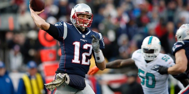 Patriotas vencen a los Dolphins y suman siete triunfos consecutivos