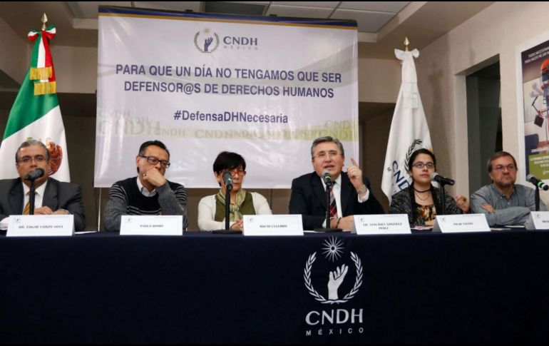 La CNDH llamó a que se reconozca la presunción de inocencia de los imputados. TWITTER / @CNDH