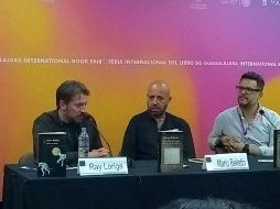 Bellatin fue acompañado en la presentación por Ray Loriga y Julio Trujillo. EL INFORMADOR