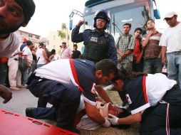 El tercer automóvil involucrado en el choque fue localizado sin él o los tripulantes. ARCHIVO / INFORMADOR