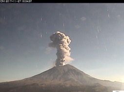 El coordinador nacional de Protección Civil, Luis Felipe Puente dio la información a través de su cuenta de Twitter. TWITTER / @Popocatepetl_MX