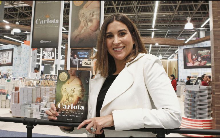 Literatura. Laura Martínez-Belli, recrea la vida de la emperatriz. EL INFORMADOR/A. Camacho