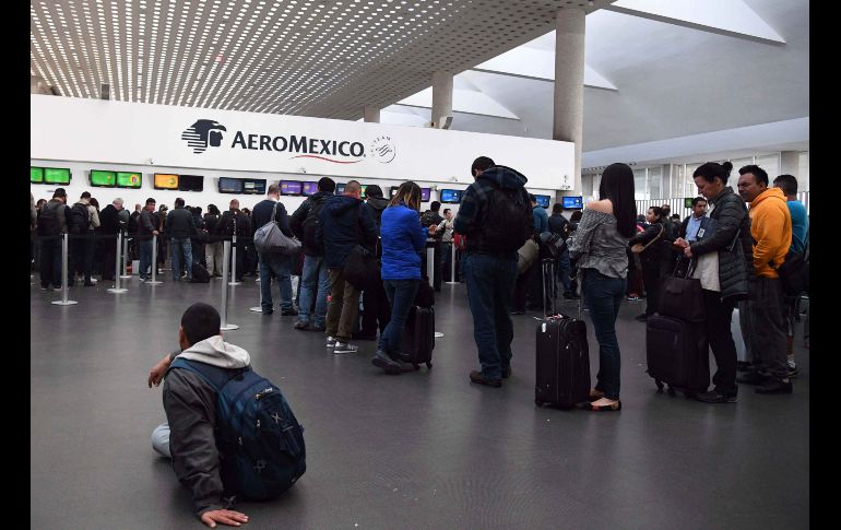 Aeroméxioo informó que no cobrará los cargos por reexpedición, cambio de fecha de salida o regreso, así como por cambio de vuelo dentro de la misma ruta y cabina. SUN/J. Martínez