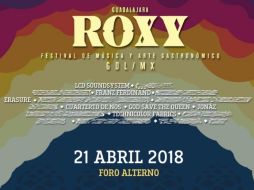 Destapan el primer cartel del Festival Roxy 2018