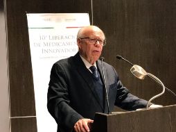 La ceremonia fue encabezada por el secretario de Salud, José Narro Robles. TWITTER/@JoseNarroR