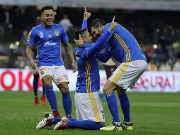 El único gol del partido llegó por la vida del penalti, al minuto 48. EFE / J. Méndez