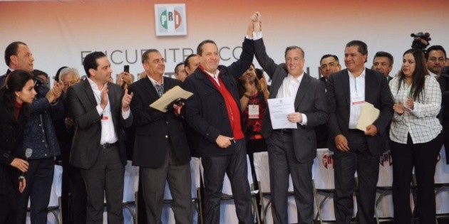 Pide Meade a priistas hacer equipo rumbo a candidatura