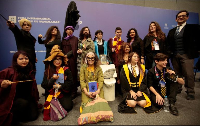 Diversos personajes de la saga de “Harry Potter” llegaron a la FIL para celebrar 20 años de la primera edición del mago. EL INFORMADOR/F. Atilano