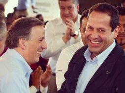 Ni Meade o Eruvie, han dado a conocer más detalles sobre la reunión. Twitter/ @eruviel_avila