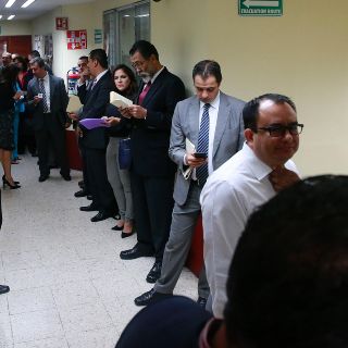 Comparecen primeros 11 aspirantes a ASF