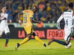 Enner Valencia se despachó con un doblete frente a las Águilas, anoche en el “Volcán”. El ecuatoriano simplemente fue imparable para los zagueros capitalinos. MEXSPORT
