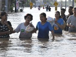 Las inundaciones son habituales en Tailandia, donde se registran abundantes precipitaciones a causa de los monzones. EFE/ARCHIVO
