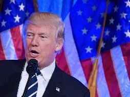 Trump agradeció a los legisladores su 