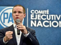 Anaya dijo que lo que se necesita frente a la gravedad del problema es un planteamiento serio, con inteligencia. NOTIMEX / ARCHIVO