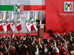 José Antonio Meade se registró este domingo como aspirante a la candidatura presidencial del tricolor. SUN / I. Olivares