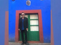 Burton recorrió Coyoacán donde visitó la Casa Azul de Frida Kahlo. TWITTER / @museofridakahlo