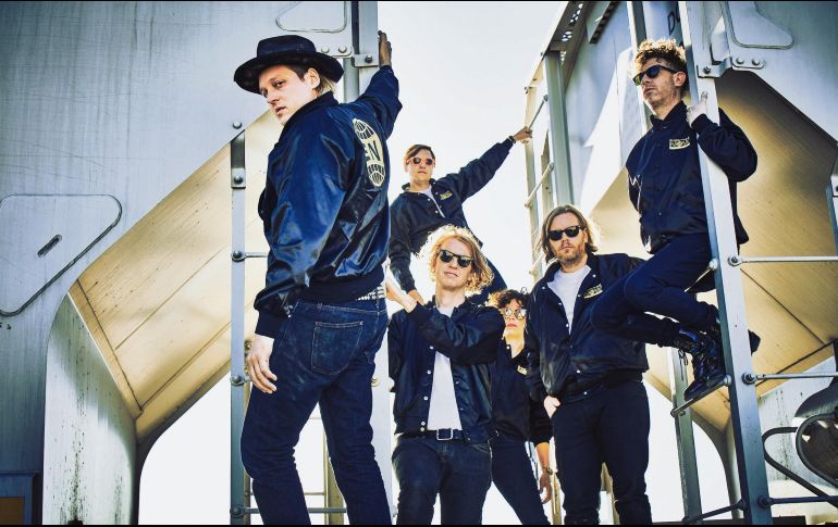 Arcade Fire regresó a Jalisco para dar un concierto en el que promocionó su quinto álbum de estudio, “Everything Now”. ESPECIAL