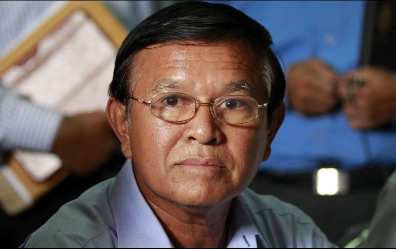 Kem Sokha, presidente del Partido Nacional para el Rescate de Camboya, fue detenido el 3 de septiembre. EFE/ARCHIVO