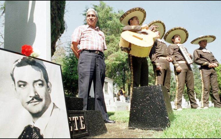Los restos de Jorge Negrete descansan en el Panteón Jardín, de la Ciudad de México. NTX / ARCHIVO