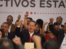Eruviel Ávila señaló que será la Comisión Política Permanente quien apruebe la participación en el proceso de postulación de candidaturas. TWITTER / @eruviel_avila