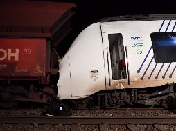 Funcionarios citados por la cadena Deutsche Welle señalaron que en el tren de pasajeros viajaban en total 155 personas. EFE / S. Steinbach
