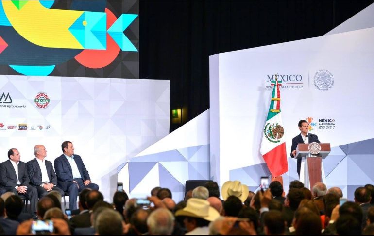 El Jefe del Ejecutivo manifestó que México se ha convertido en un gran proveedor de alimentos. TWITTER / @PresidenciaMX