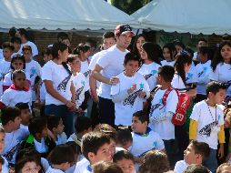 Pérez destaca el crecimiento de la fundación que lleva su nombre durante el 2017. EL INFORMADOR/M. A. Vargas López