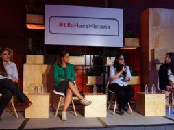 Las asistentes al evento tuvieron la oportunidad de escuchar casos de éxito de mujeres empresarias. ESPECIAL / #EllaHaceHistoria