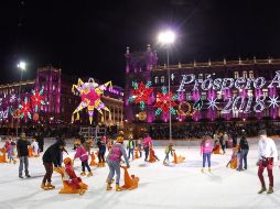 Niños y personas discapacidad estrenaron la pista de cuatro mil metros cuadrados de superficie. TWITTER / @GobCDMX