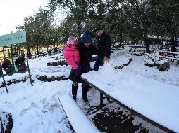Las nevadas que afectaron los estados del Norte del país causaron emoción a los habitantes. SUN